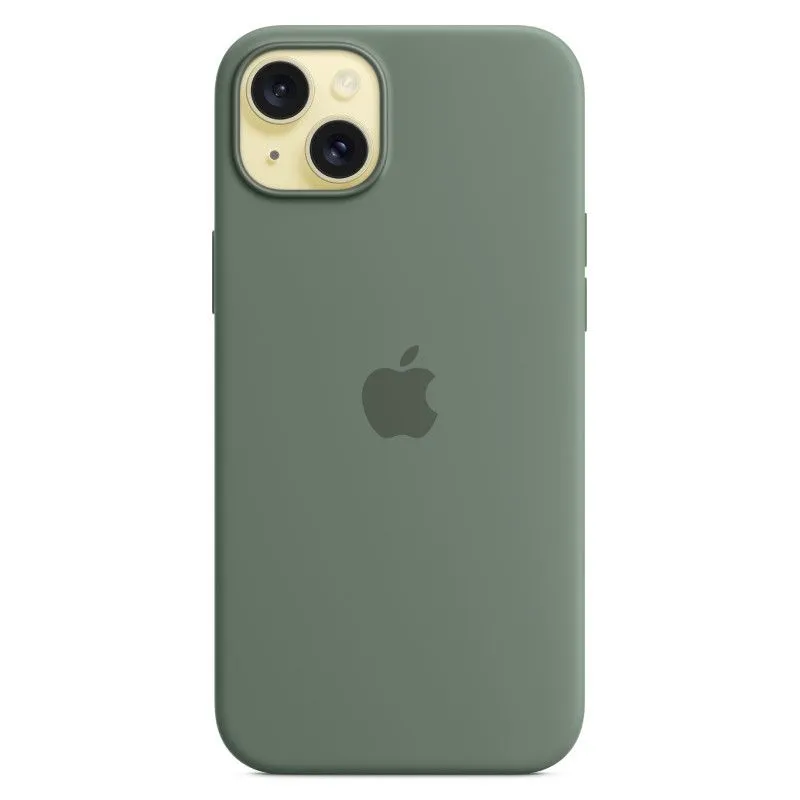 Силиконовый чехол MagSafe для iPhone 15 Plus Кипарисphoto0