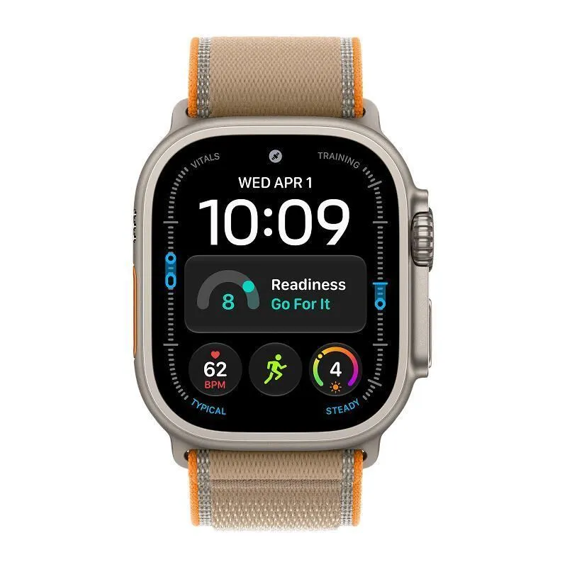 Apple Watch Ultra 4, 49 мм корпус из титана, ремешок Trail пустынного цветаphoto1