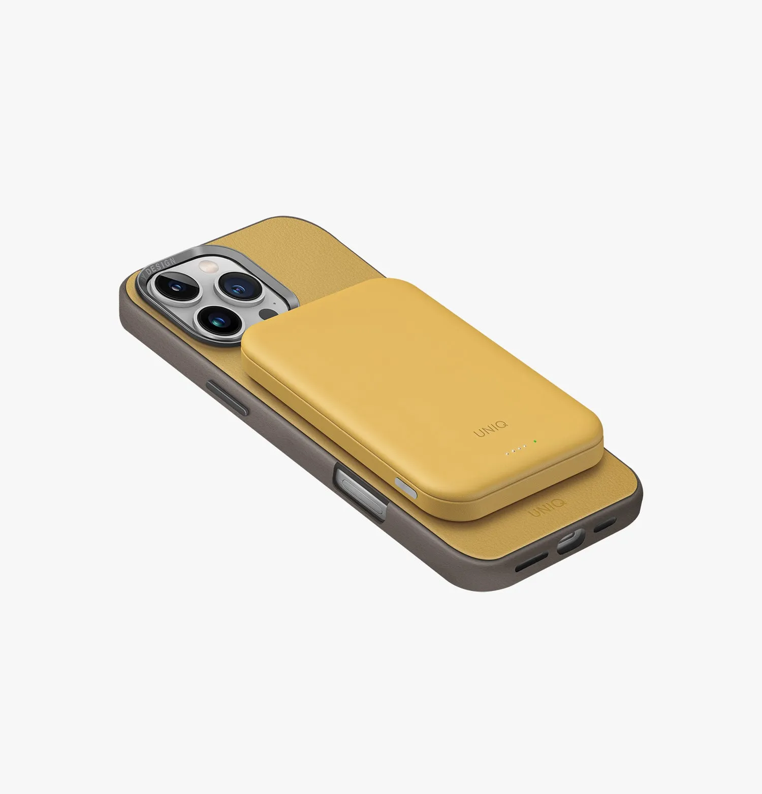 Внешний аккумулятор UNIQ Lexa 5000, желтый (canary yellow)photo11