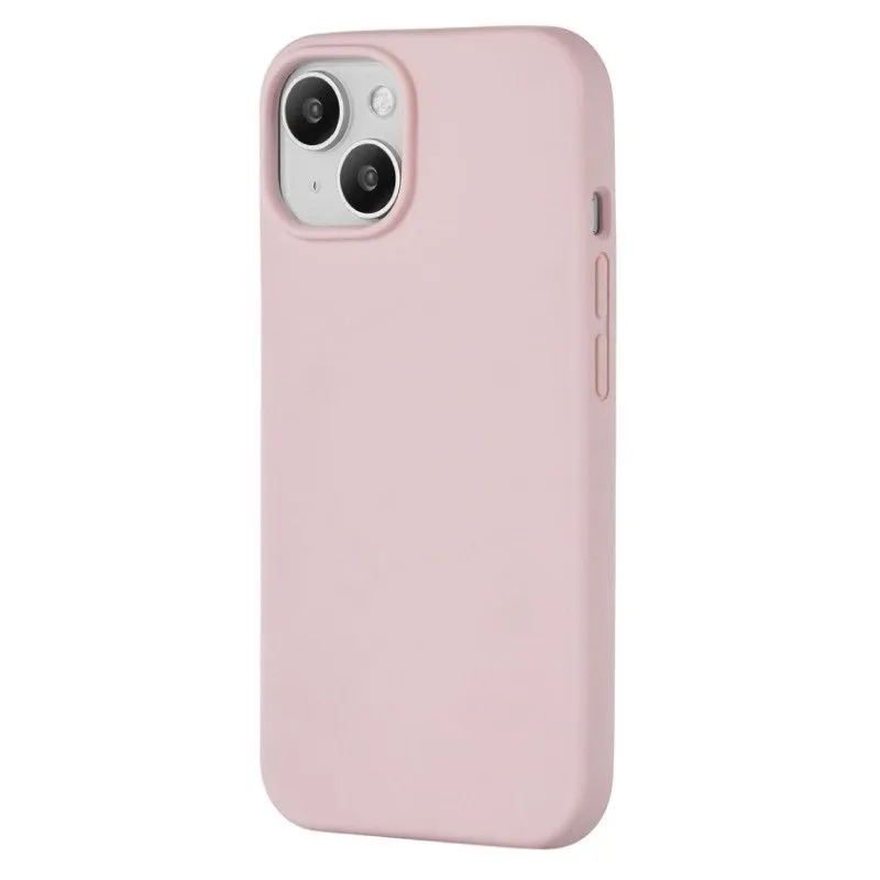 Силиконовый чехол uBear Touch Mag Case для iPhone 15 Plus Розовыйphoto1