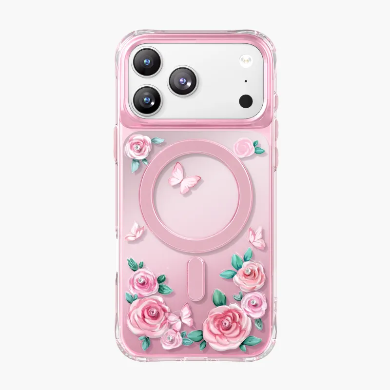 Чехол защитный KEEPHONE ROSELAND для iPhone 17 Pro Max / iPhone 18 Pro Max, фиолетовыйphoto4