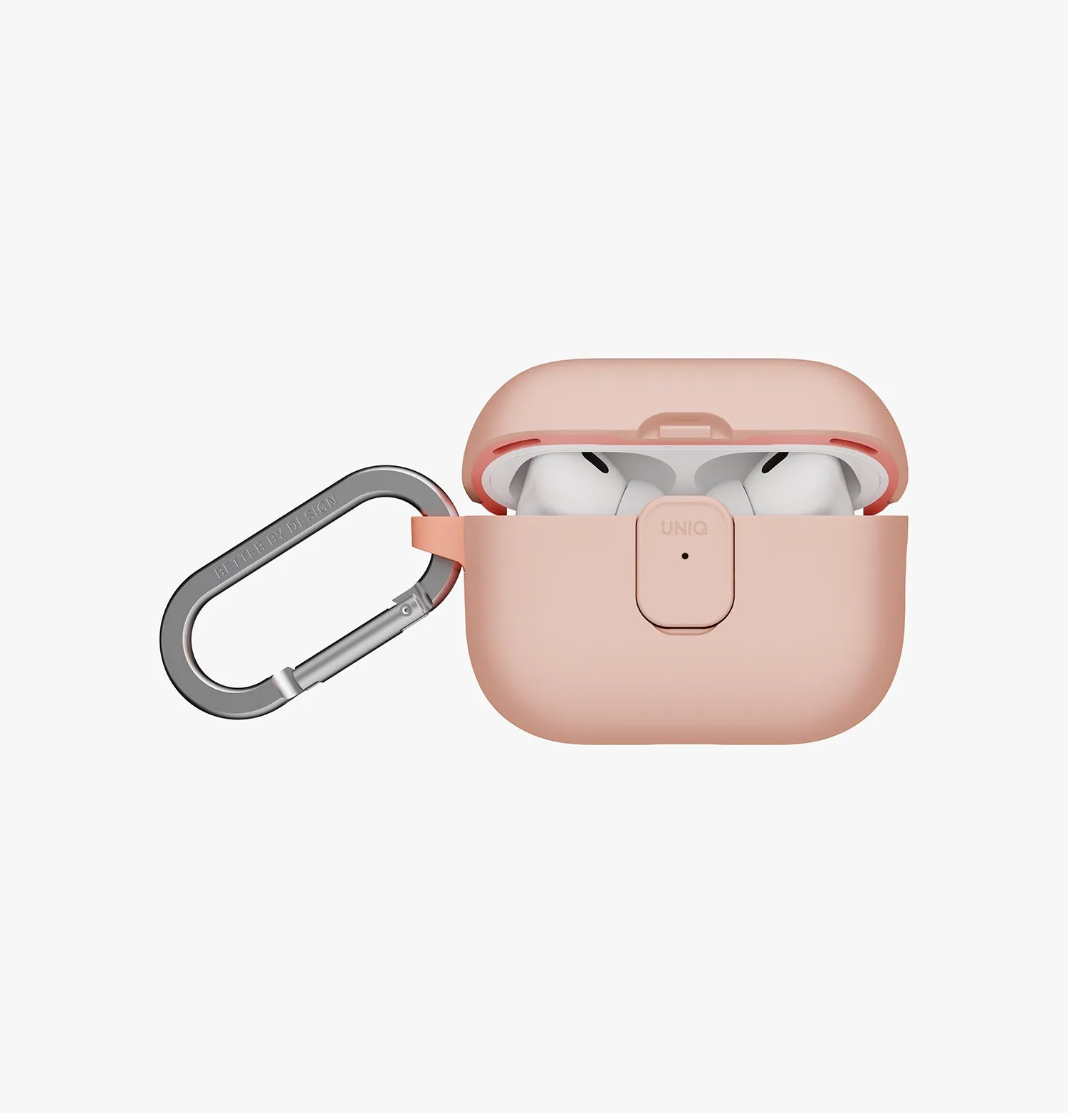 Чехол UNIQ Clyde для AirPods Pro (3rd Gen), серый / желтый (Racingyellow Darkgrey)photo7