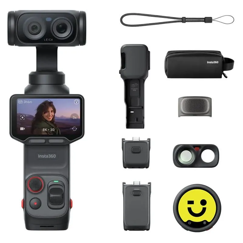 Экшн-камера Insta360 Luna Ultra Creator Combo Черныйphoto3