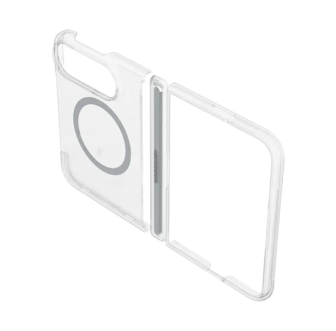 Чехол Magssory Polycarbonate Case для iPhone 18 Pro Duo, прозрачныйphoto3