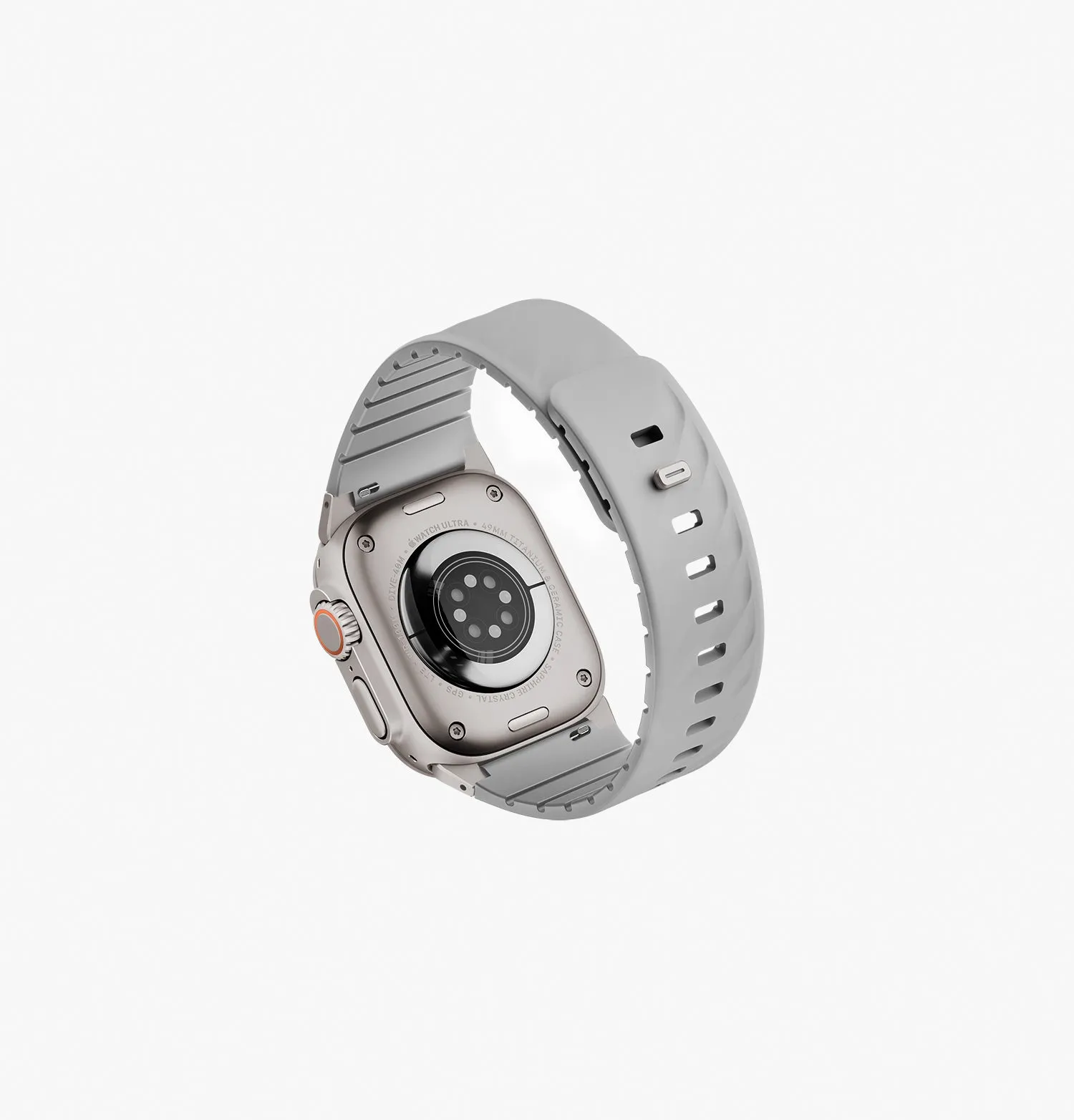 Ремешок UNIQ Fluo для Apple Watch 49/46/45/44/42/41/40 мм, оранжевый (Volt Orange)photo16