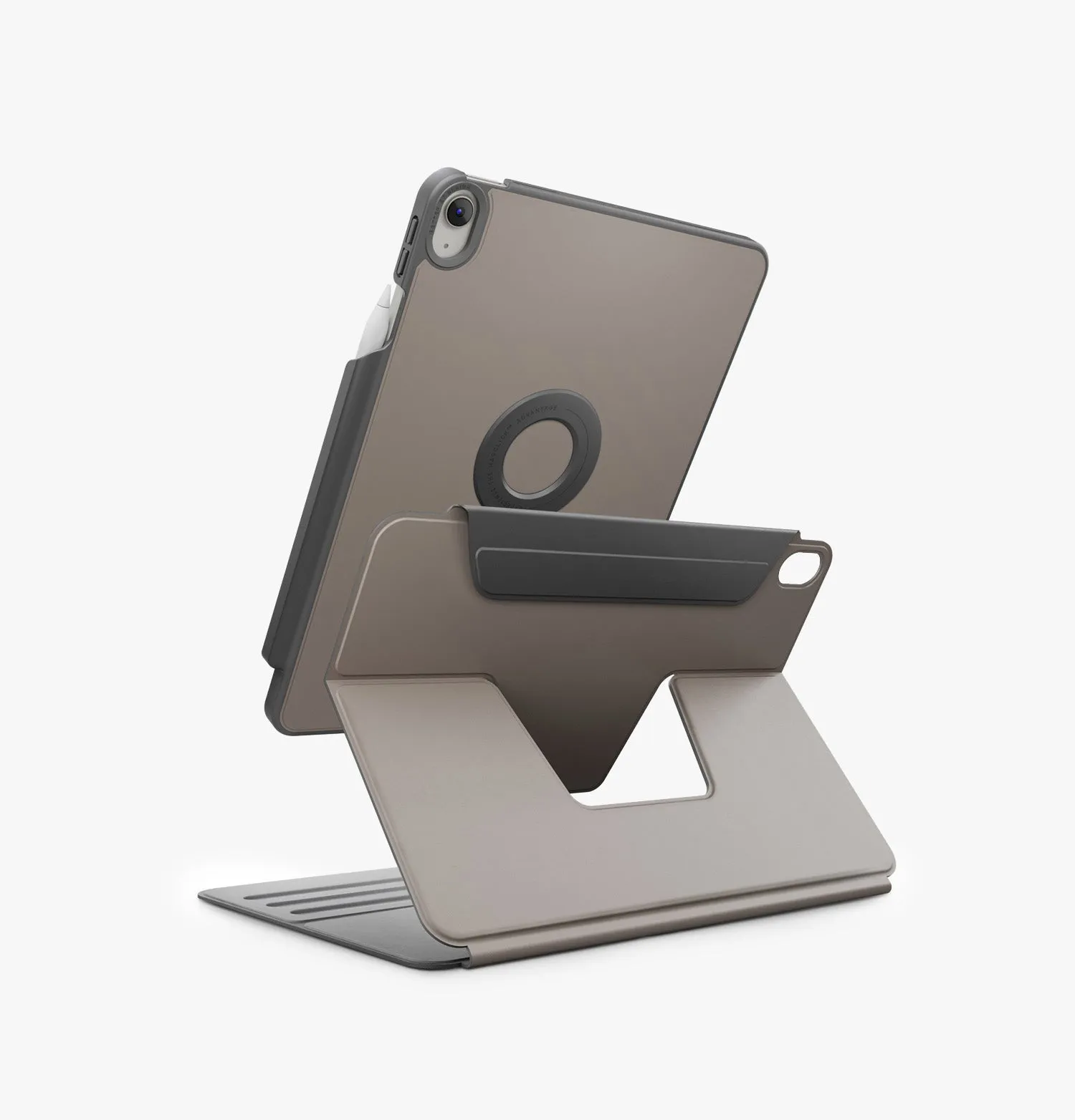 Чехол UNIQ Rovus для iPad (A16/10th Gen), серый (flint grey)photo1