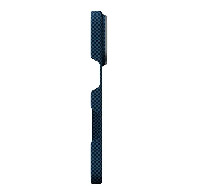Magssory Aramid Frame Case for iPhone 17 Pro Pixel Bluephoto5