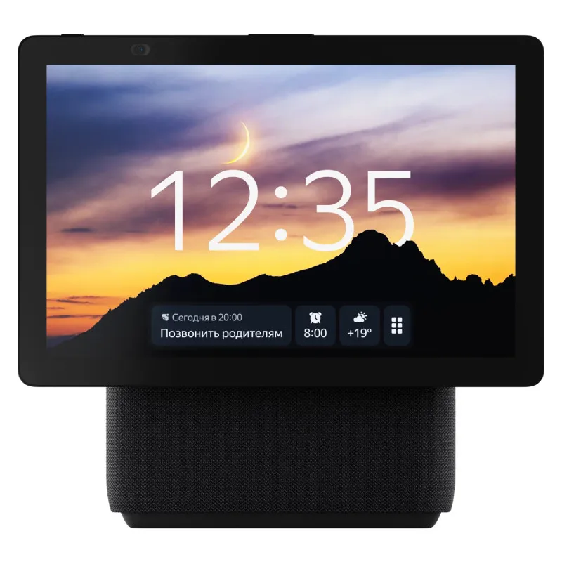 Умная колонка Яндекс Станция Дуо Макс с Алисой, с Zigbee Черныйphoto1
