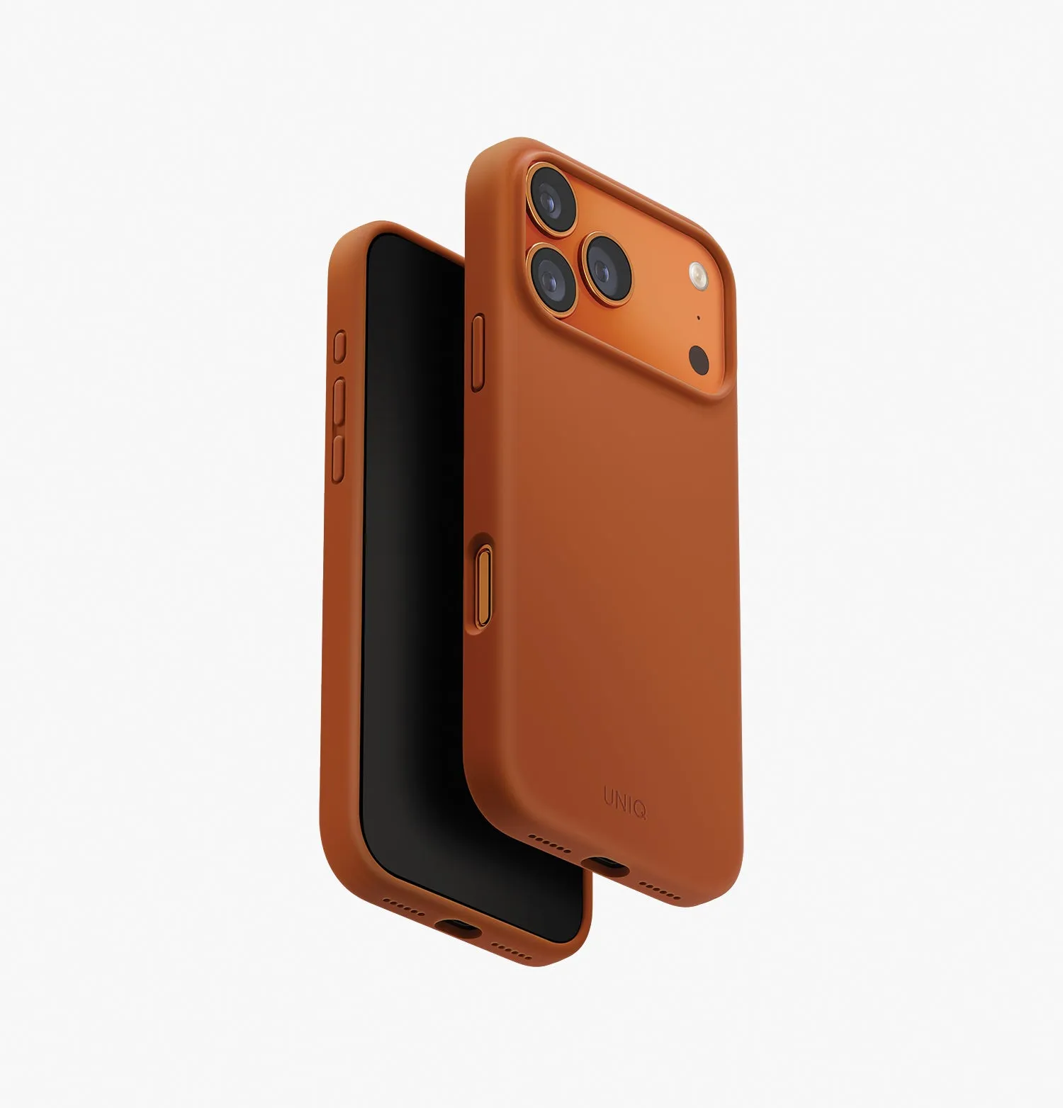 Чехол UNIQ Lino для iPhone 17 Pro Max, черный (Charcoal Grey)photo1
