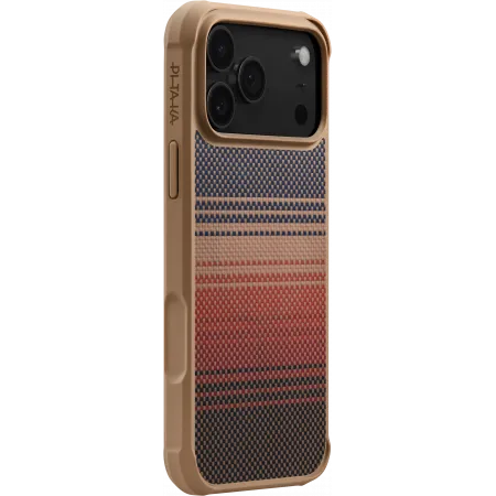 Противоударный чехол Pitaka с амортизирующими накладками для iPhone 17 Pro Max, Закатphoto0