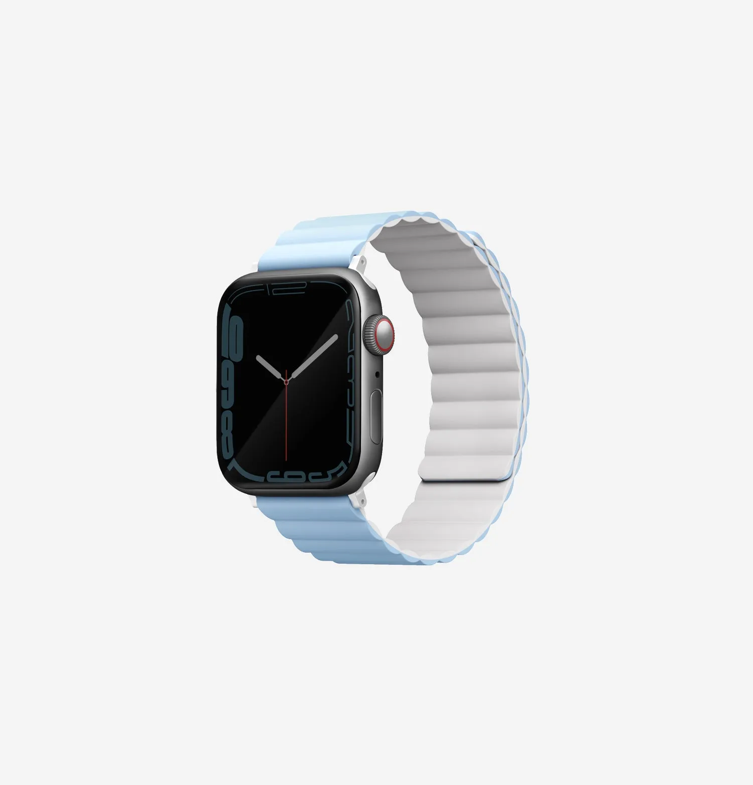 Ремешок UNIQ Revix для Apple Watch 42/41/40 мм, белый / фиолетовый (Lilac White)photo10