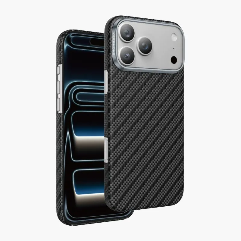Чехол защитный KEEPHONE KEVLAR ROBIN для iPhone 17 Pro / iPhone 18 Pro, черныйphoto0