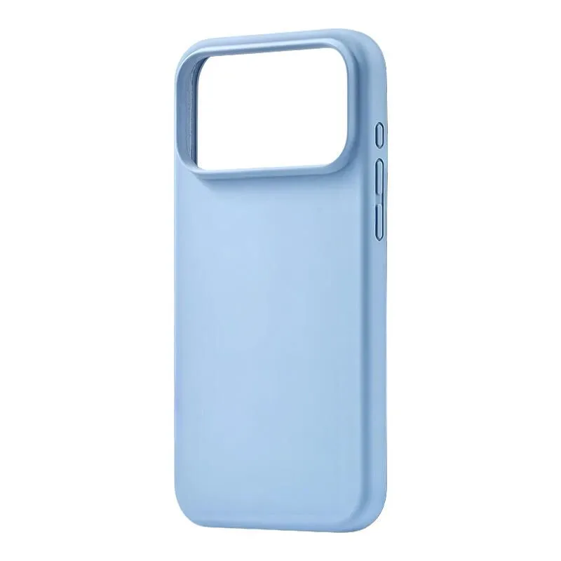 Силиконовый чехол uBear Touch Mag Case для iPhone 18 Pro/17 Pro Голубойphoto3