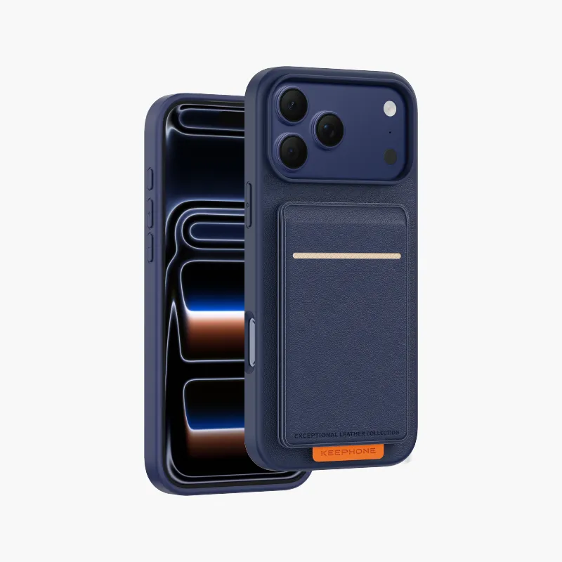 Чехол защитный KEEPHONE SUEDEA для iPhone 17 Pro / iPhone 18 Pro, серыйphoto1