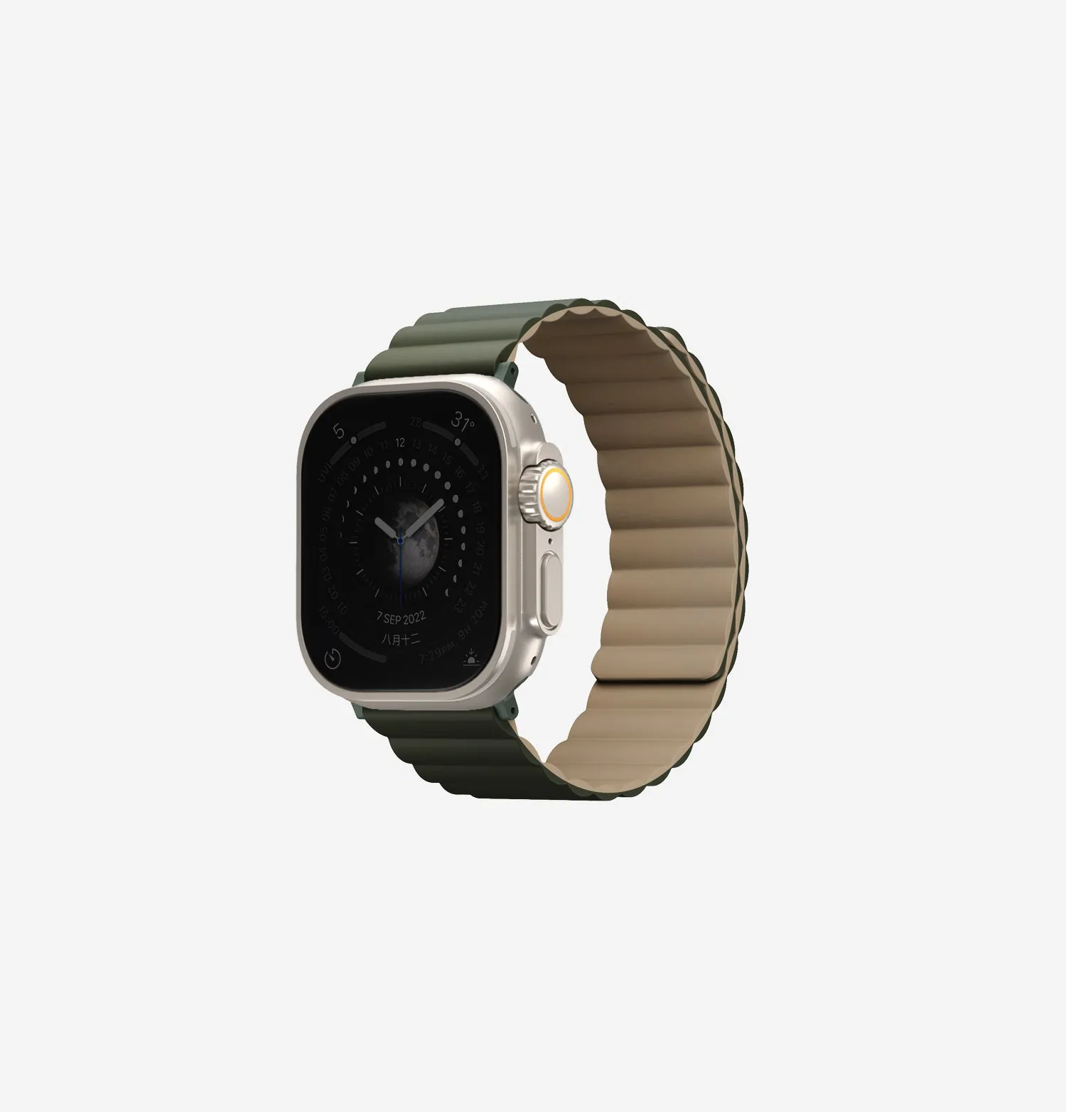 Ремешок UNIQ Revix для Apple Watch 42/41/40 мм, белый / фиолетовый (Lilac White)photo14