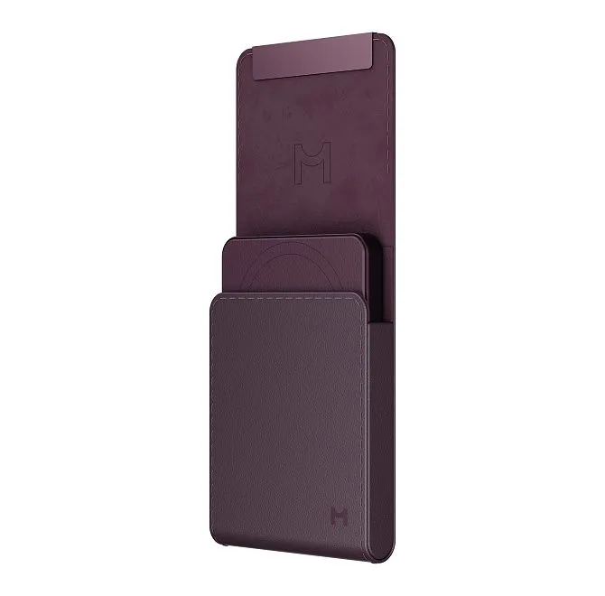 Беспроводной внешний аккумулятор Magssory Grace 5K Signature Edition, с магнитами, с поддержкой Qi2 Burgundyphoto2