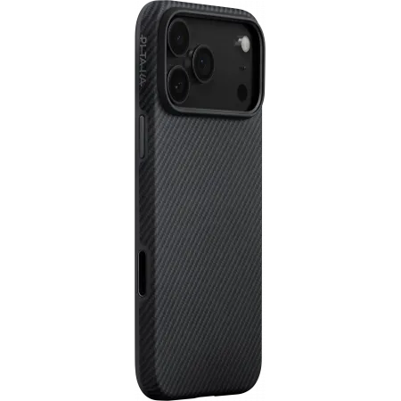 Премиум противоударный чехол Pitaka для iPhone 17 Pro Max, Черныйphoto0