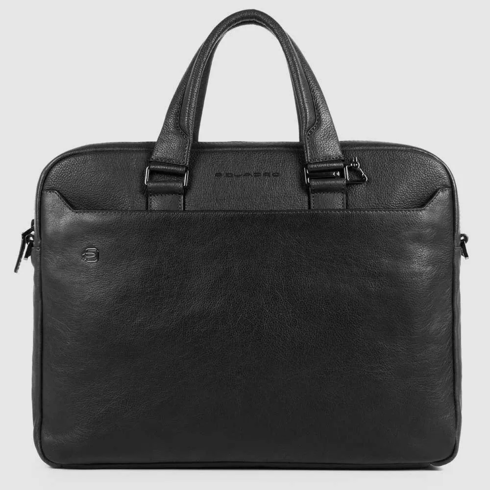 Кожаная сумка для ноутбука 15,6" Piquadro CA3339B3/N, чёрныйphoto0
