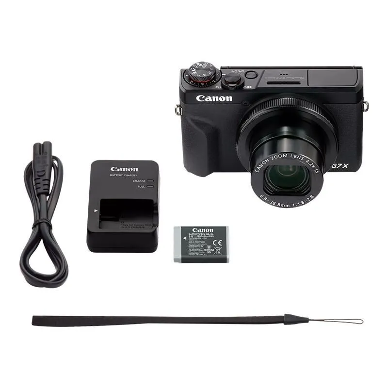 Камера Canon PowerShot G7 X Mark III Черныйphoto3