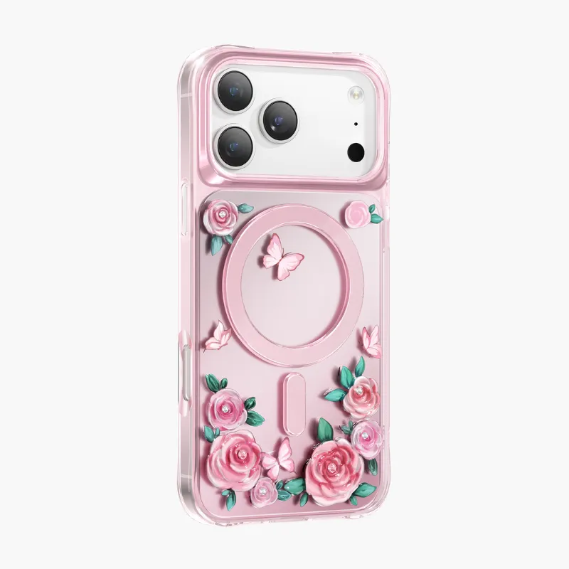 Чехол защитный KEEPHONE ROSELAND для iPhone 17 Pro Max / iPhone 18 Pro Max, фиолетовыйphoto2