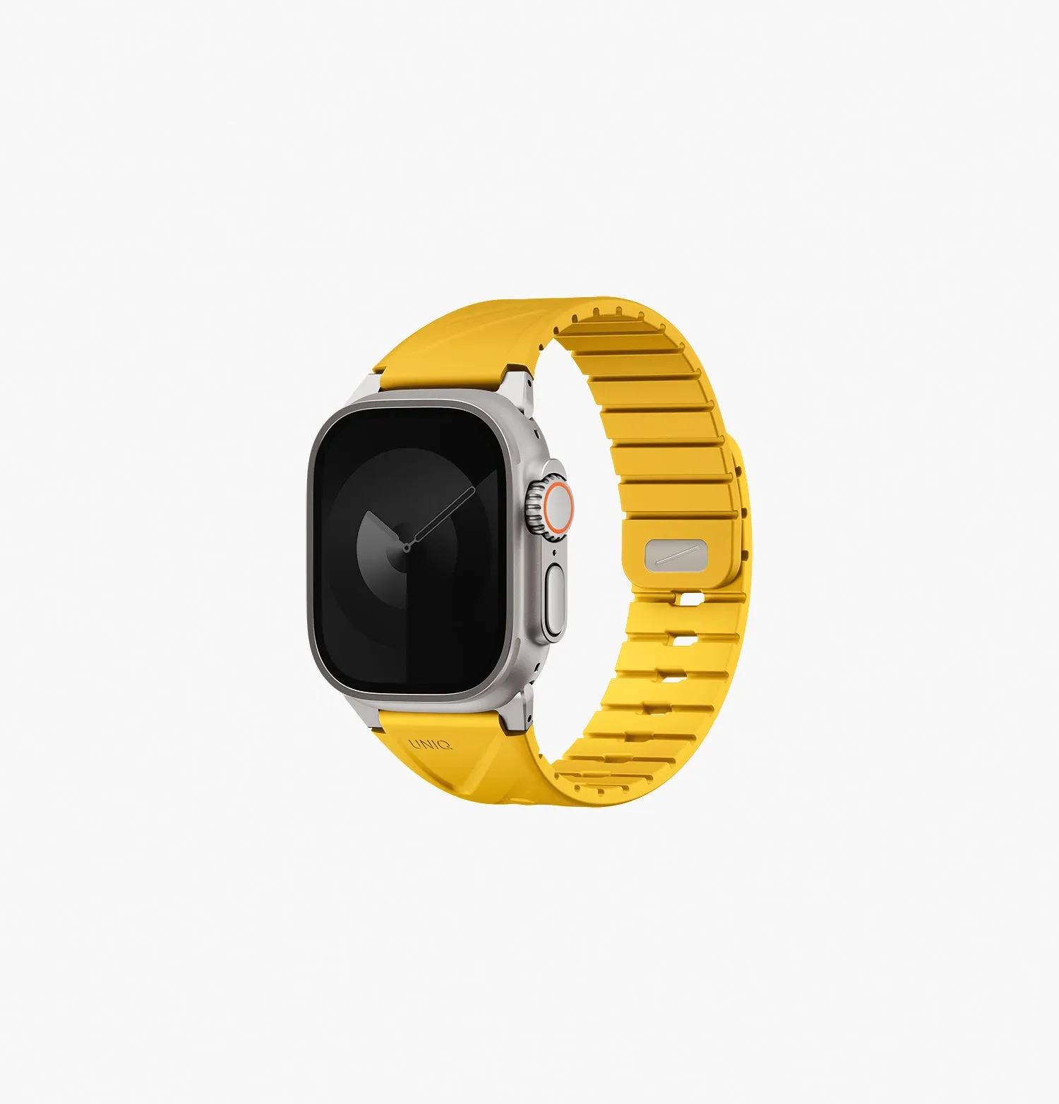 Ремешок UNIQ Fluo для Apple Watch 49/46/45/44/42/41/40 мм, оранжевый (Volt Orange)photo1