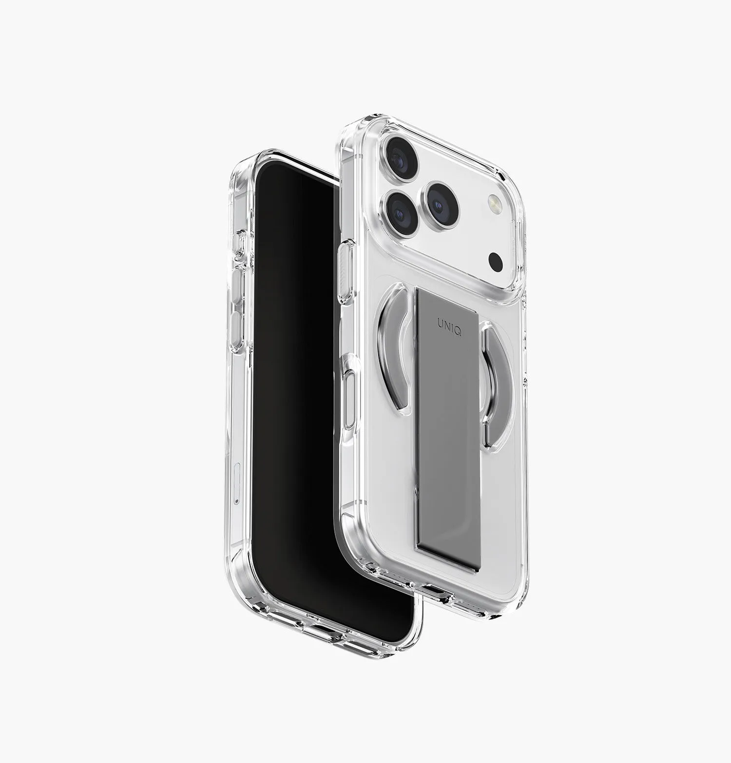 Чехол UNIQ Heldro Air для iPhone 17 Pro, прозрачный (Clear)photo0