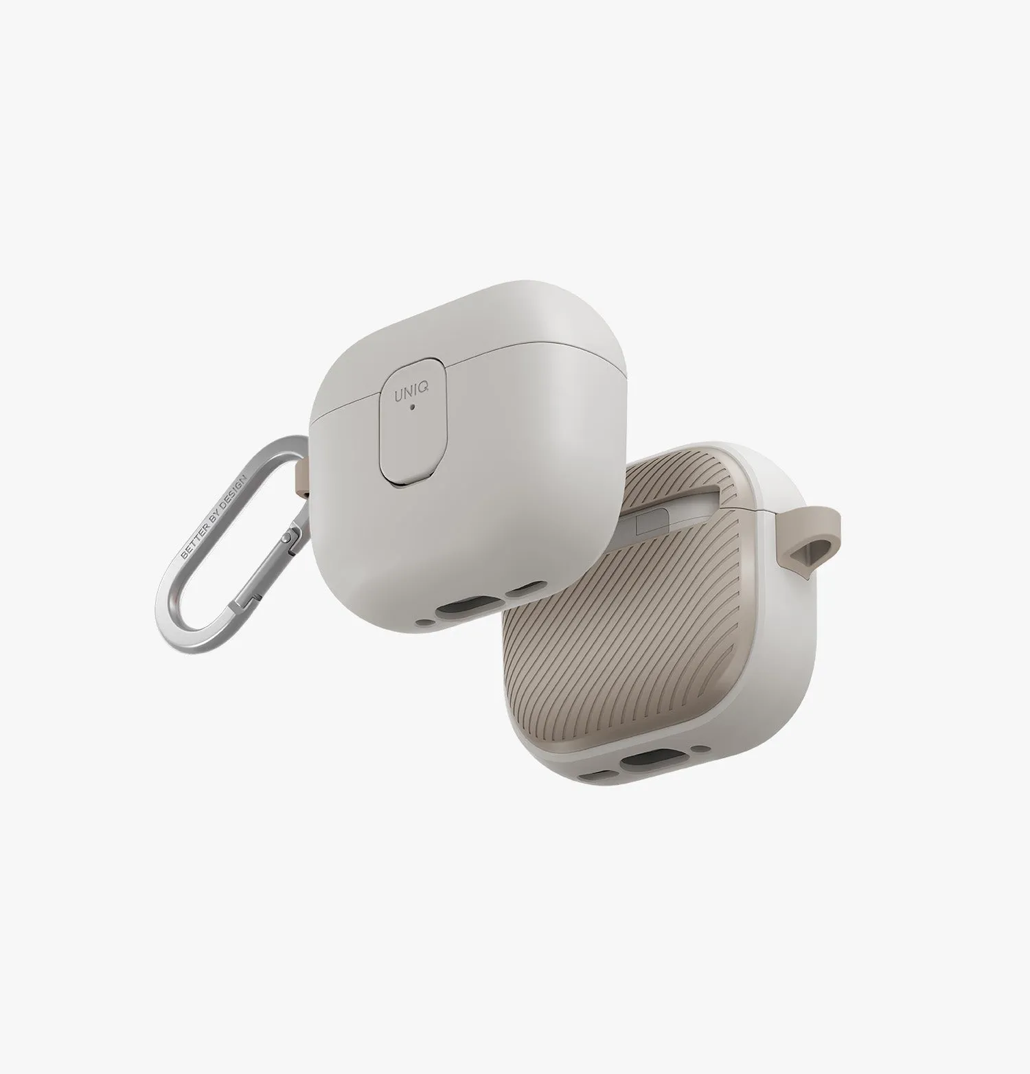 Чехол UNIQ Clyde для AirPods 4 / AirPods 5, черный (charcoal darkgrey)photo1