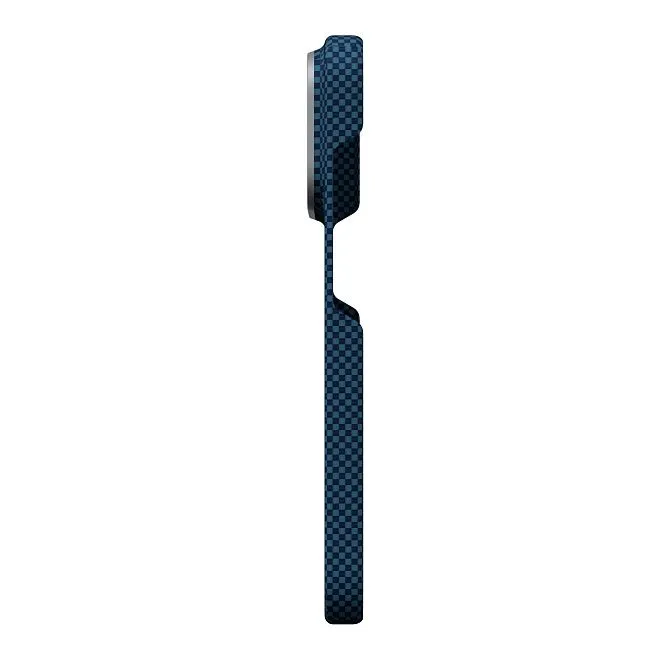 Magssory Aramid Frame Case for iPhone 17 Pro Pixel Bluephoto4