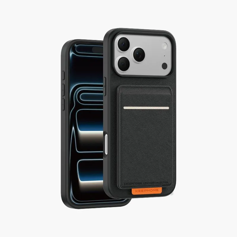 Чехол защитный KEEPHONE SUEDEA для iPhone 17 Pro / iPhone 18 Pro, серыйphoto2