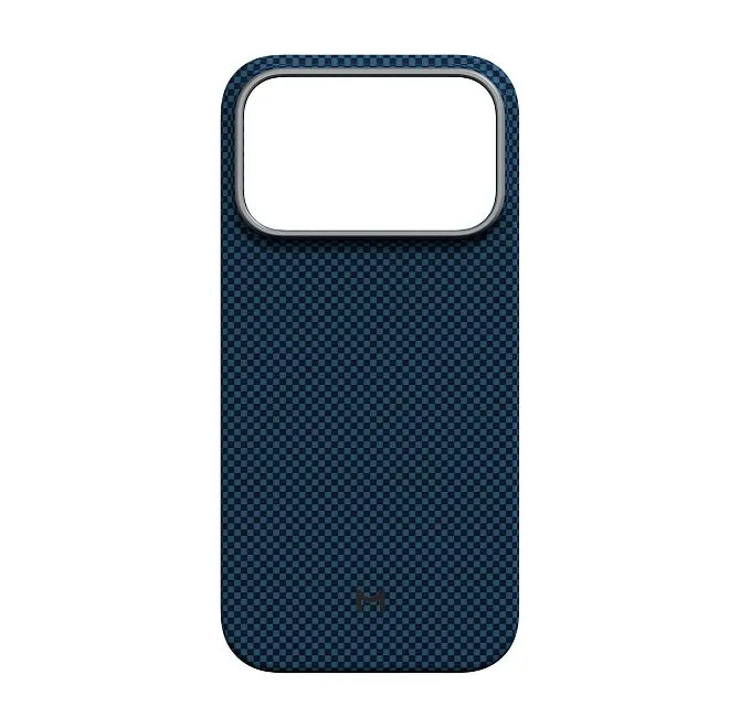 Magssory Aramid Frame Case for iPhone 17 Pro Pixel Bluephoto0