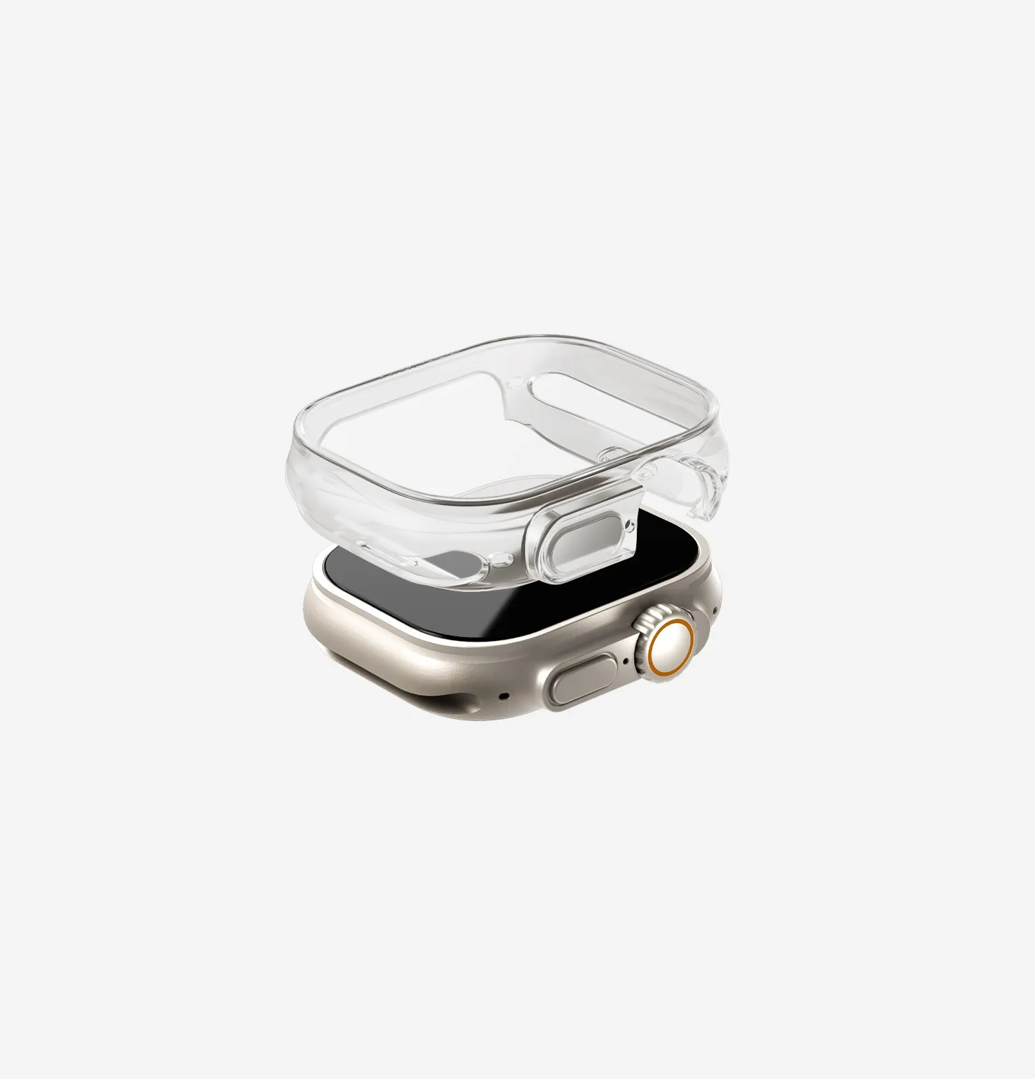 Чехол UNIQ Garde для Apple Watch 49 мм, прозрачный (Crystal Clear)photo0