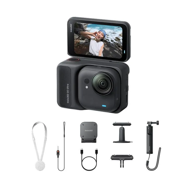 Экшн-камера Insta360 GO Ultra Creator Bundle (Творческий набор) Черныйphoto3