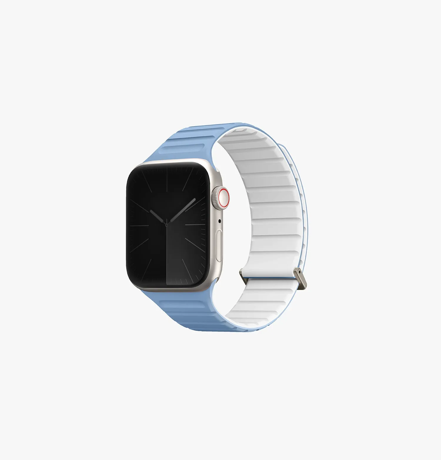 Ремешок UNIQ Revix Evo для Apple Watch 42/41/40 мм, белый / розовый (crepepink ivory)photo7