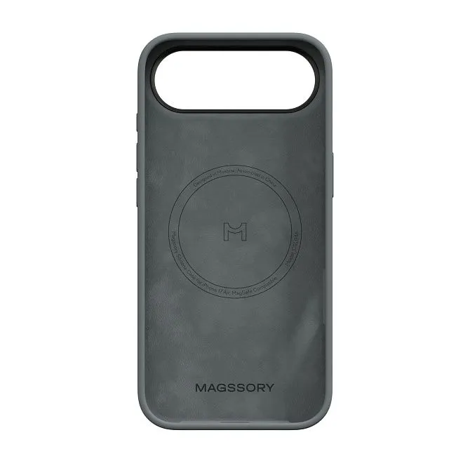 Чехол Magssory Silicone Case для iPhone Air, серыйphoto2