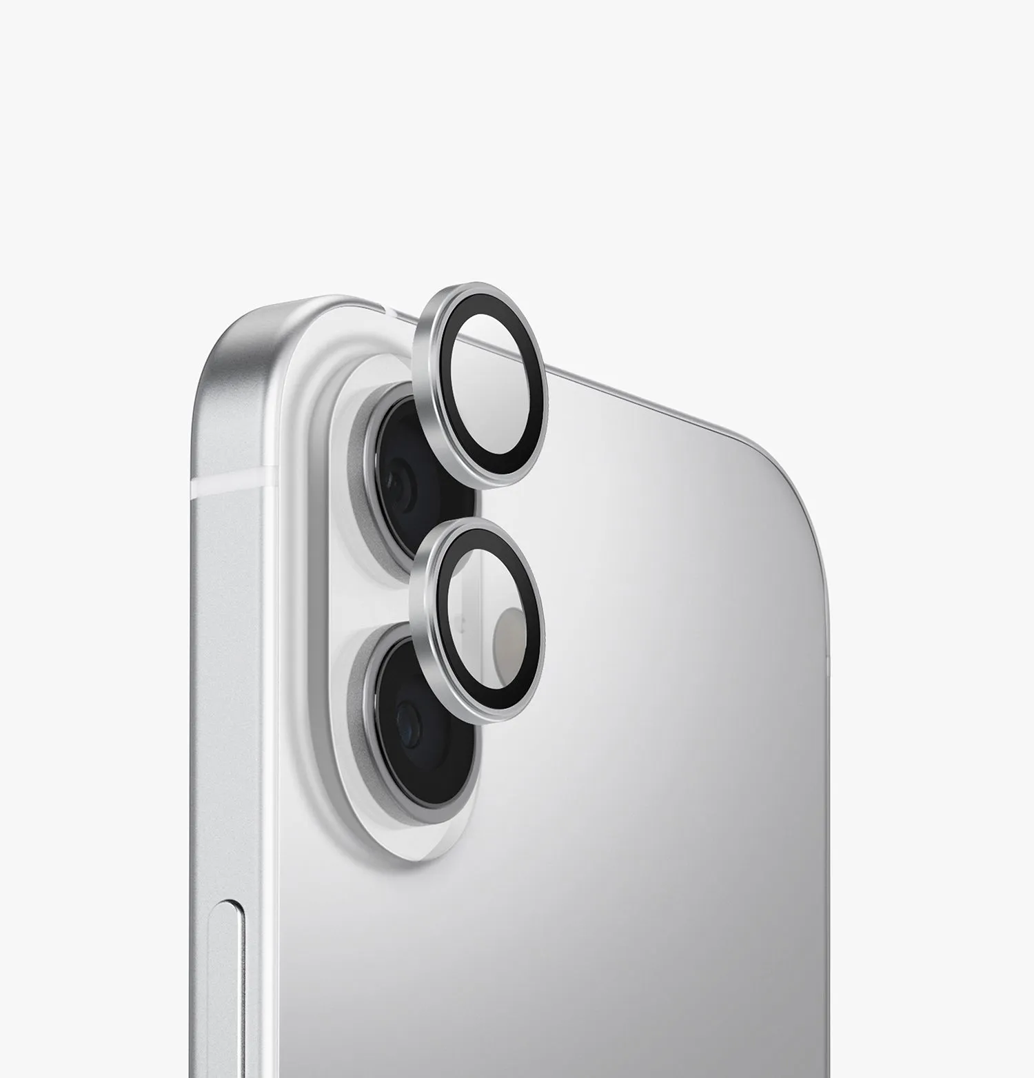 Защита камеры UNIQ Optix AluGuard Aluminum для iPhone 17, фиолетовый (lavender)photo2