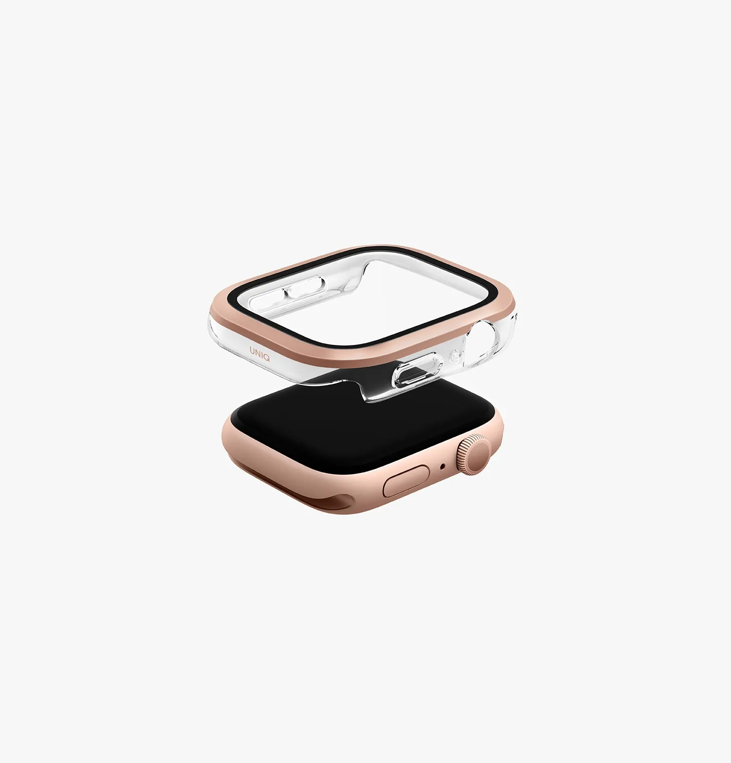 Чехол UNIQ Voute для Apple Watch 46 мм, розовый (rosegold)photo0