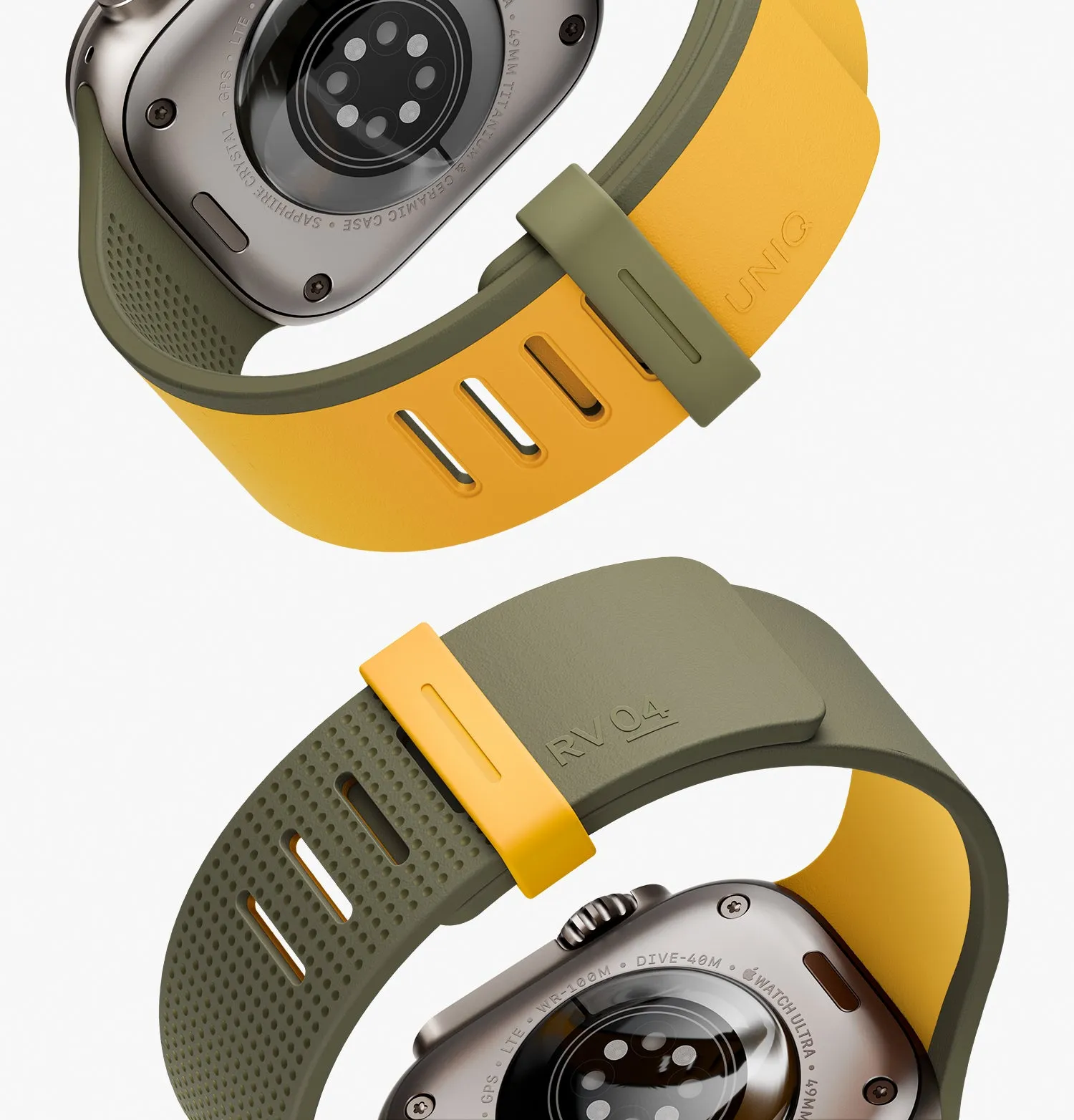 Ремешок UNIQ Revix IV для Apple Watch 42/41/40 мм, розовый (Petalpink Mistyrose)photo20
