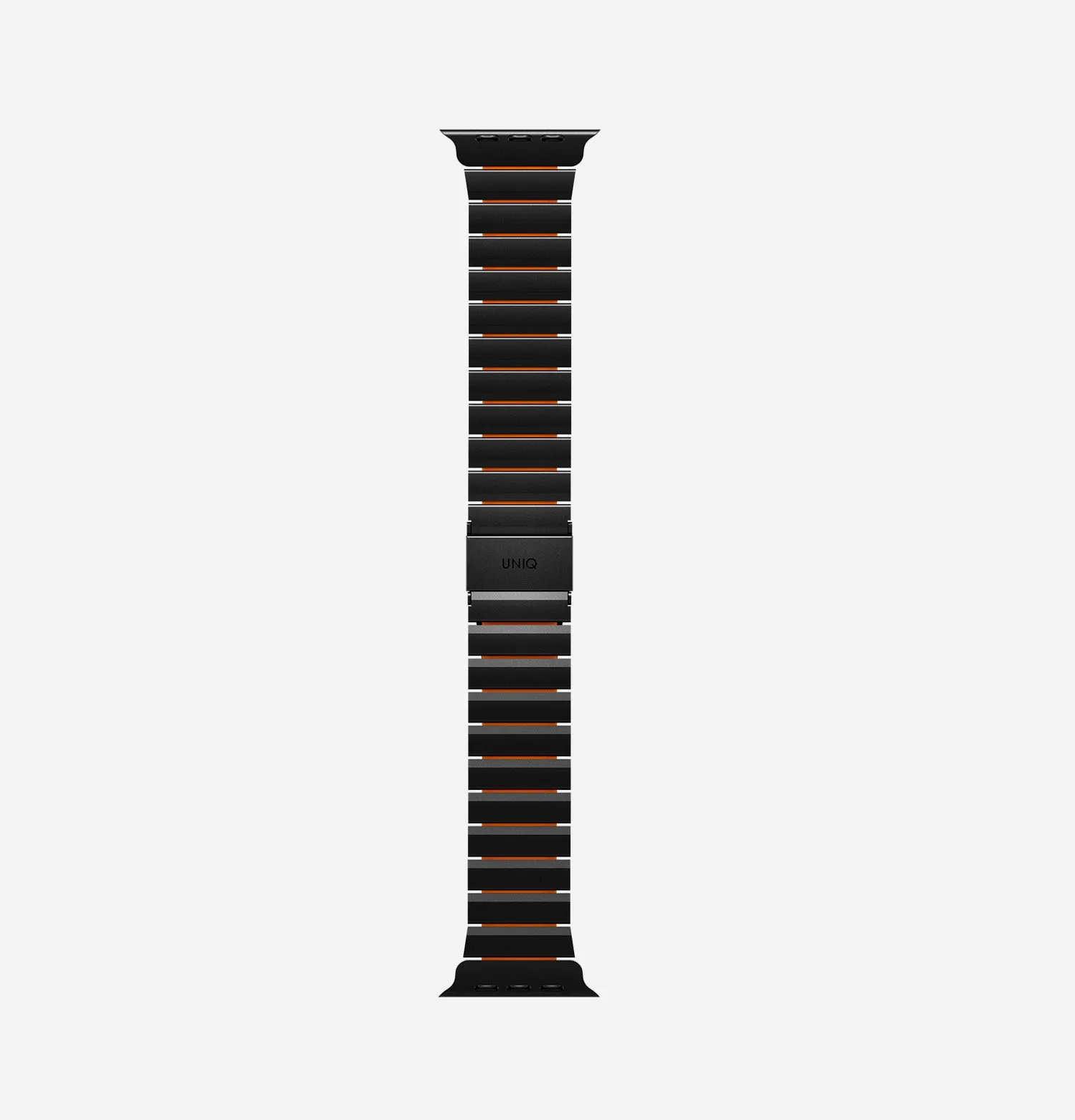 Ремешок UNIQ Strova Flex для Apple Watch 49/46/45/44 мм, зеленый / желтый (Titaniumsilver Limegreen)photo5
