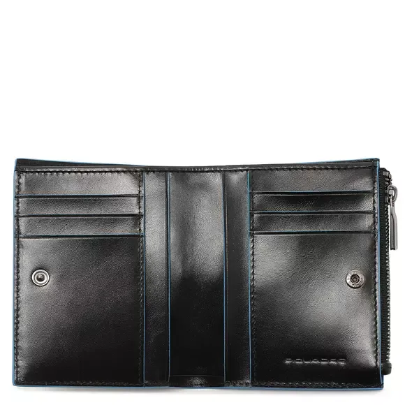Портмоне складное на кнопке Piquadro Blue square PU6560B2R/N, черныйphoto2