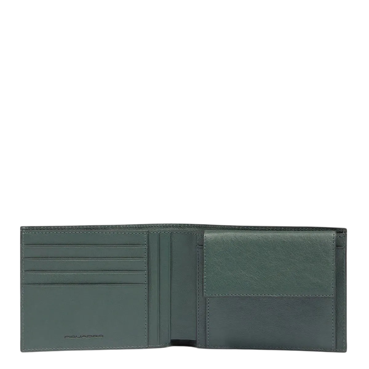 Компактное складное портмоне Piquadro Black square PU257B3R/VEVE, зеленый (2 цвета)photo2
