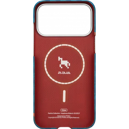 Ультра тонкий чехол Pitaka для iPhone 17 Pro Max, Синийphoto4