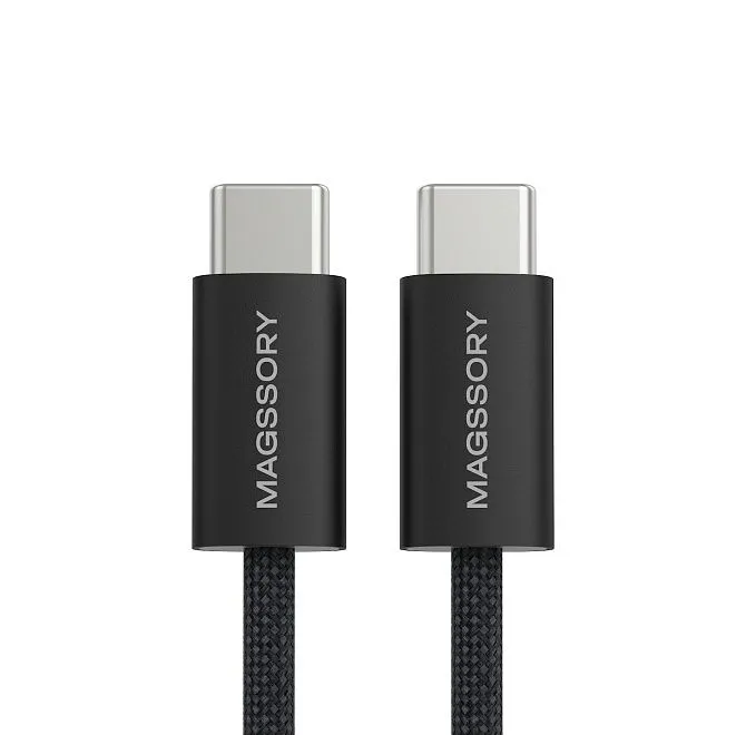 Кабель Magssory Line C 60W USB-C, 1,5 м Blackphoto3