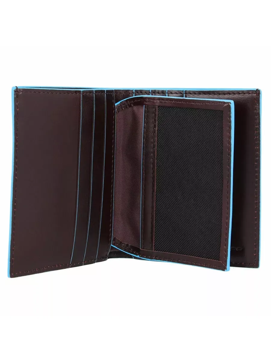 Портмоне складное Piquadro Blue Square PP1518B2/MO, коричневыйphoto2