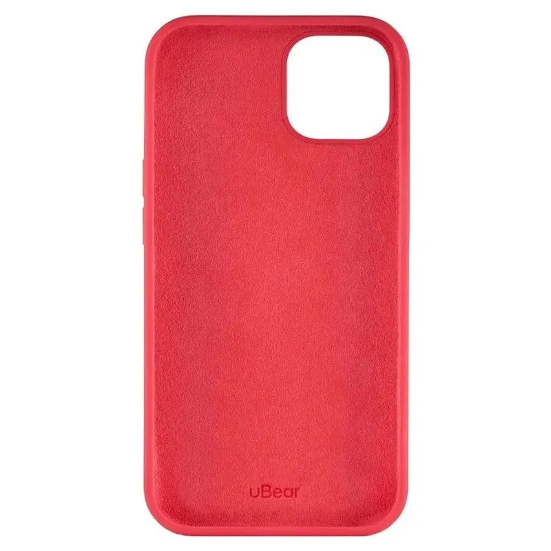 Защитный силиконовый чехол uBear Touch Case для iPhone 13 Красныйphoto3