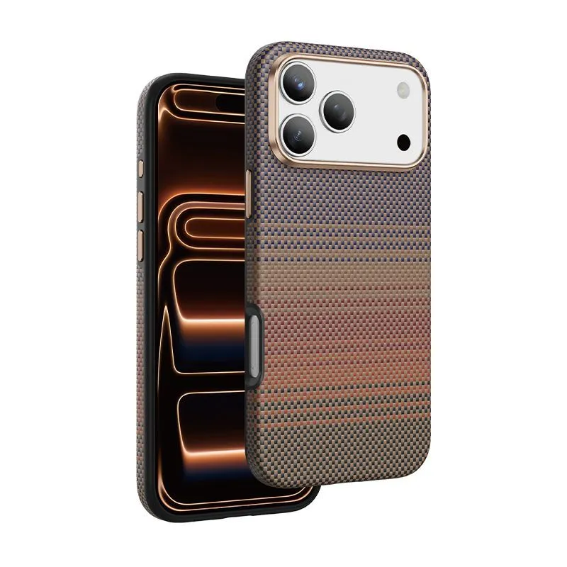Чехол защитный KEEPHONE KEVLAR CAISER для iPhone 17 Pro Max / iPhone 18 Pro Max, Sunsetphoto0