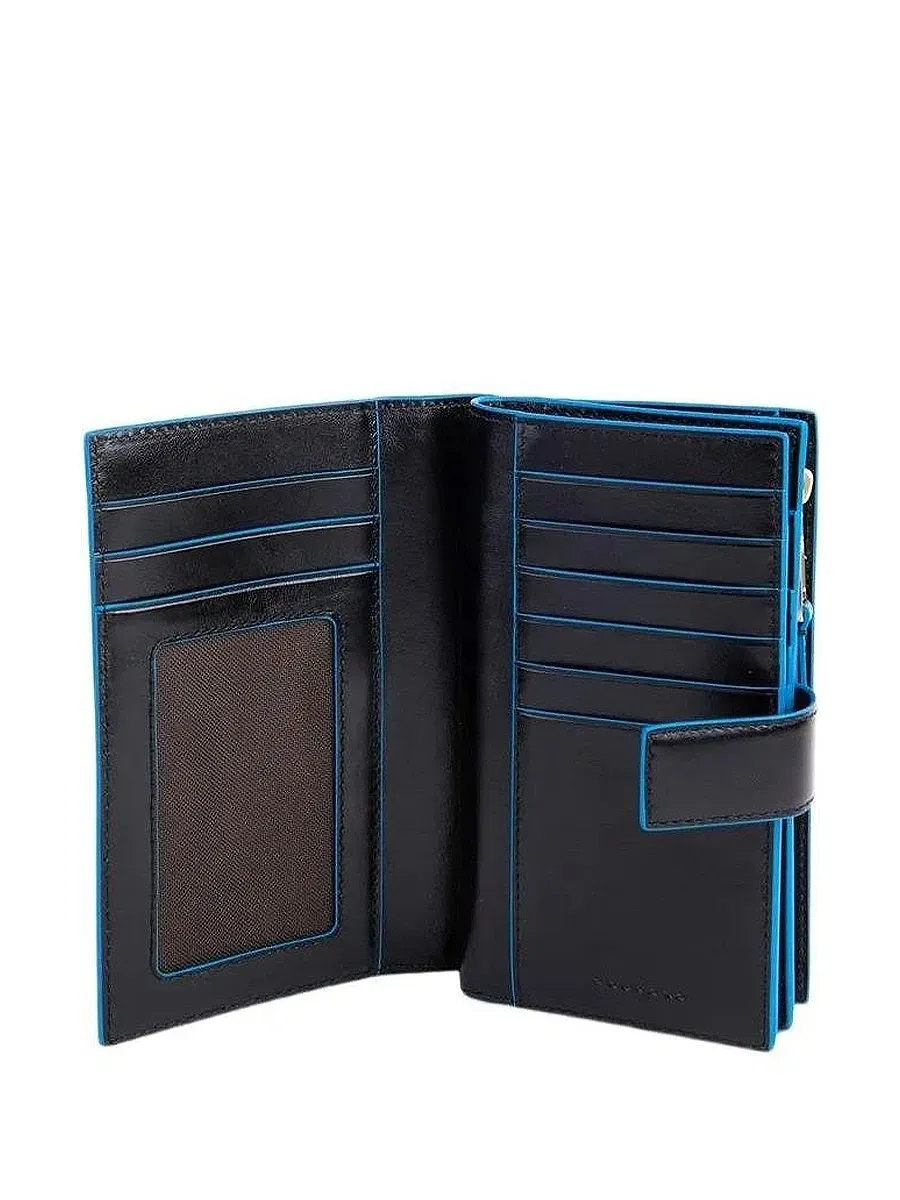 Портмоне складное Piquadro Blue square PD1353B2R/N, черный (NEW)photo5