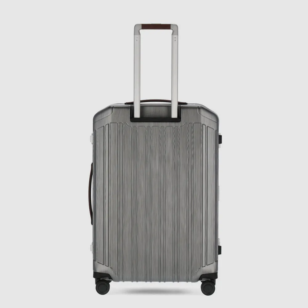Средний жёсткий чемодан на 4 колёсах с замком TSA Piquadro BV4427PQLM/NCU, чёрныйphoto6