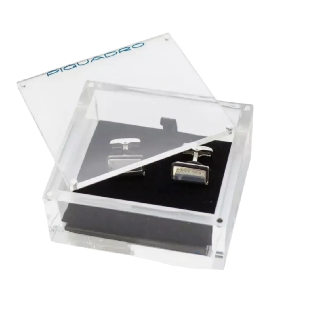 Запонки Piquadro GE2716GM4/N, черныйphoto3