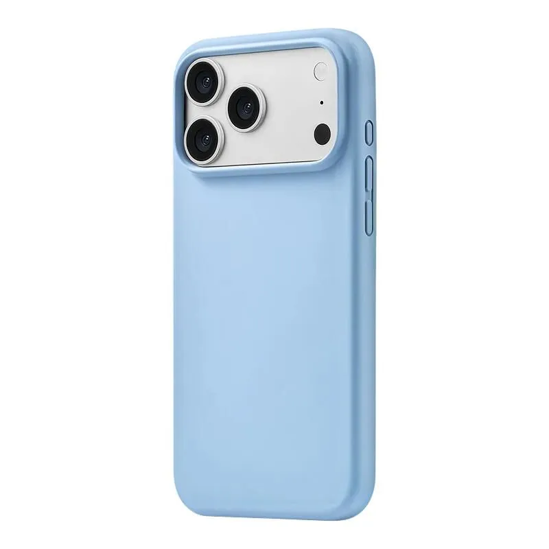Силиконовый чехол uBear Touch Mag Case для iPhone 18 Pro/17 Pro Голубойphoto0