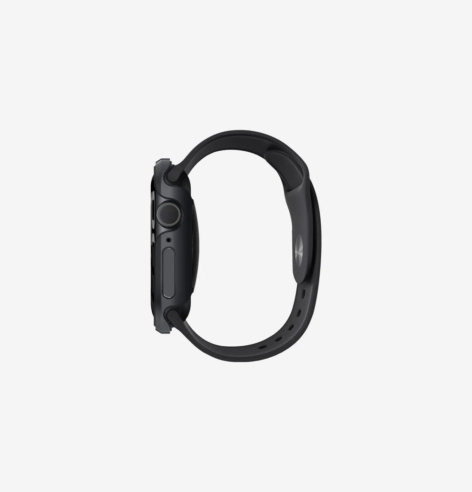 Чехол UNIQ Valencia для Apple Watch 42 мм, черный (Graphite Black)photo6